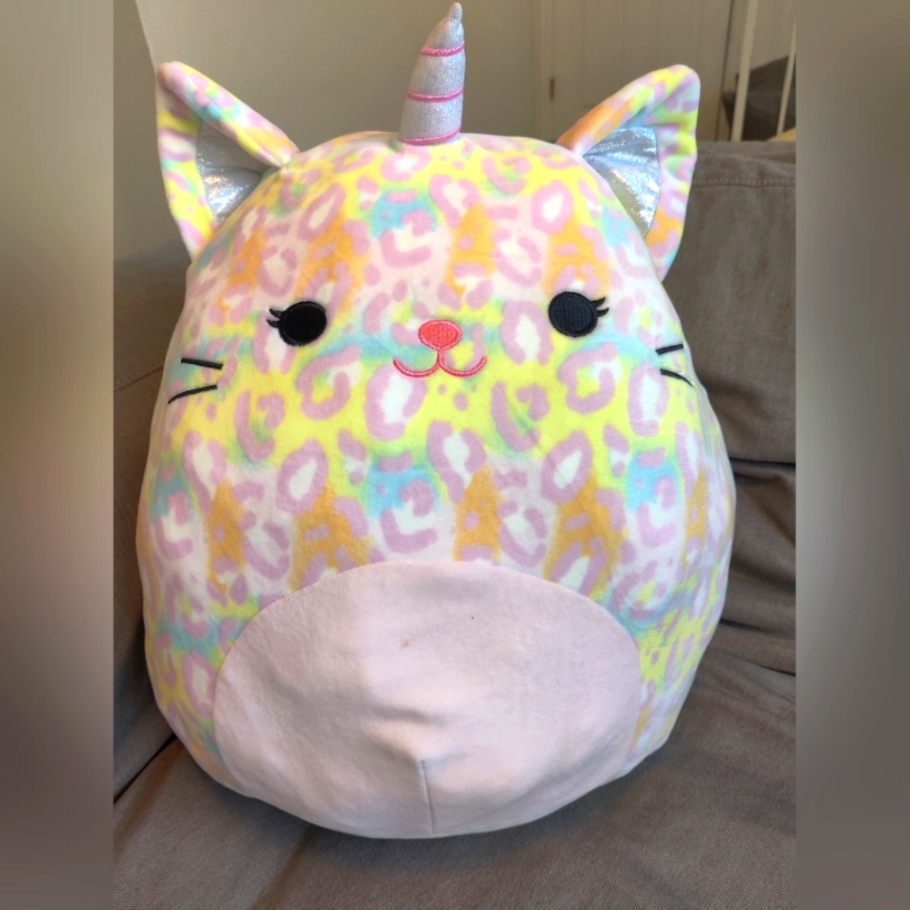 Squishmallow Soraya the Cheetah Caticorn 14"